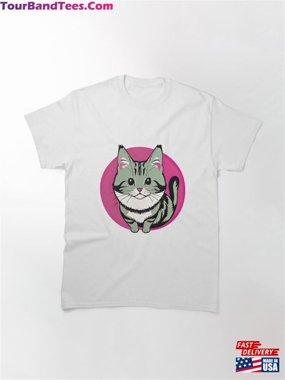 Funny And Cute Cat Classic T-Shirt Hoodie 29Uf117290 – Utopia Fashion