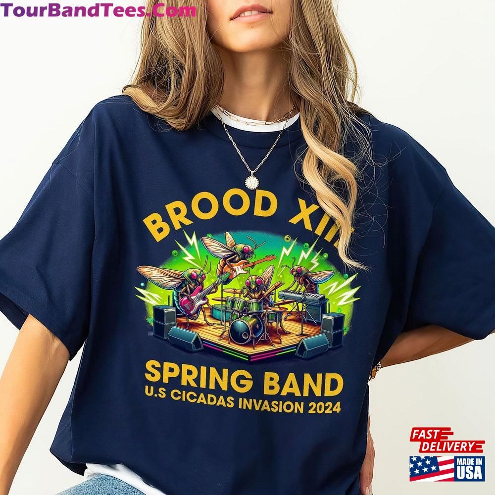 Funny Cicada Summer Shirt Retro Brood Xiii Music Band Shirts Insect Lover Gift Classic Sweatshirt 29Uf092731 – Utopia Fashion