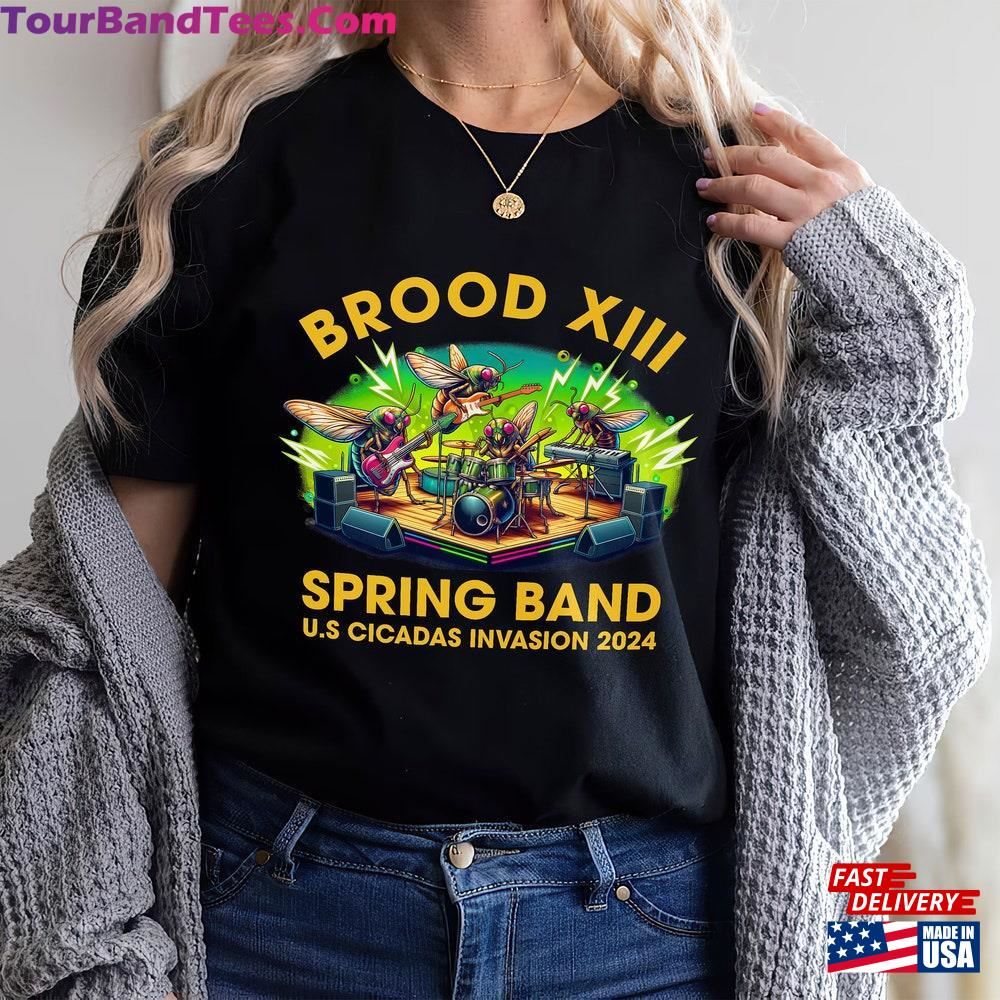 Funny Cicada Summer Shirt Retro Brood Xiii Music Band Shirts Insect Lover Gift Classic Sweatshirt 29Uf092731 – Utopia Fashion