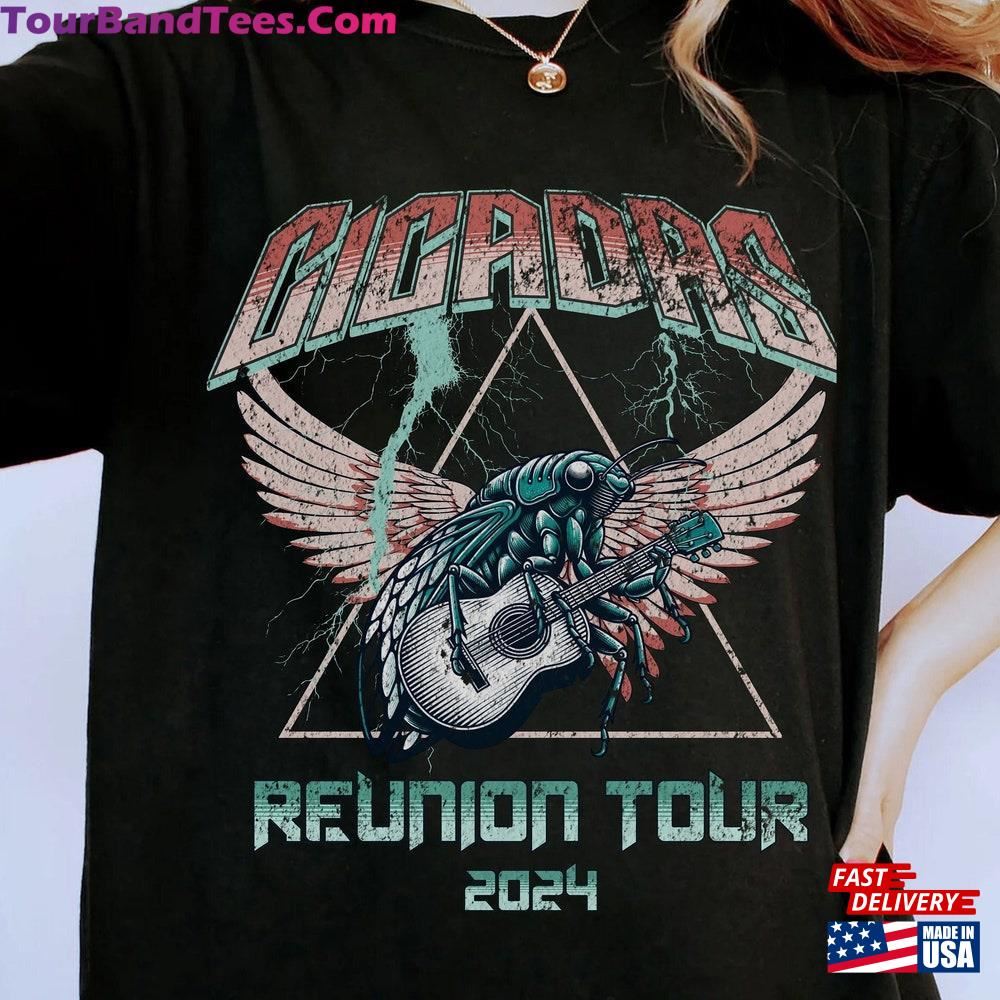 Funny Cicadas Reunion Tour Shirt Summer T-Shirt Vintage Band Year Of The Classic Sweatshirt 29Uf103097 – Utopia Fashion