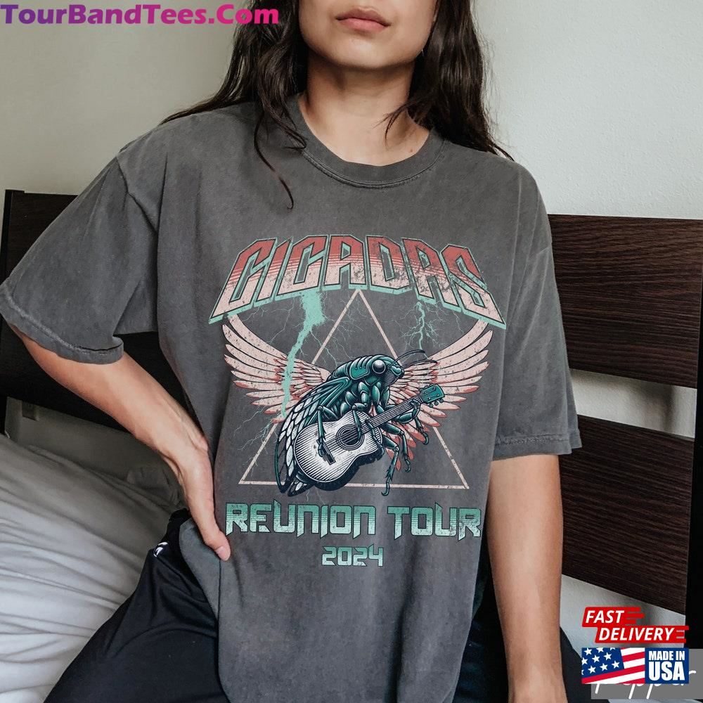 Funny Cicadas Reunion Tour Shirt Summer T-Shirt Vintage Band Year Of The Classic Sweatshirt 29Uf103097 – Utopia Fashion