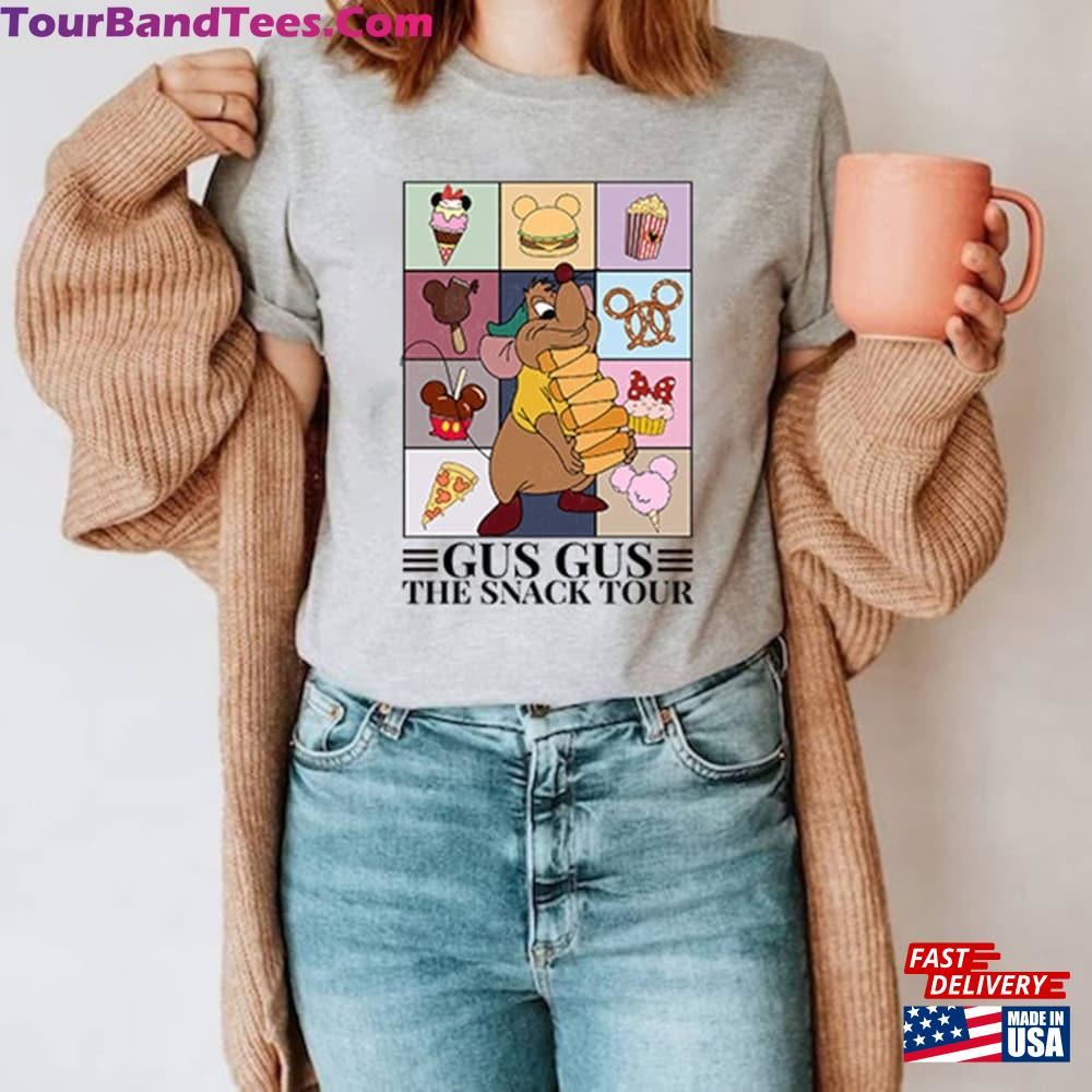 Funny Gus Mouse The Snack Tour Vintage T-Shirt Disneyland Cinderella Princes Looking Like A Tee Magic Kingdom Family Gift Classic 29Uf097162 – Utopia Fashion