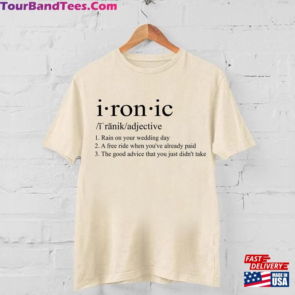 Funny Ironic Definition T-Shirt Song 90S Music Shirt Unisex 29Uf112616 – Utopia Fashion