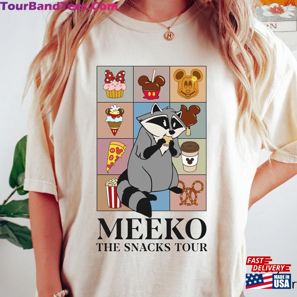 Funny Meeko Raccoon The Snack Tour Comfort Colors T-Shirt Did You Say Pocahontas Shirt Sweatshirt Classic 29Uf096244 – Utopia Fashion