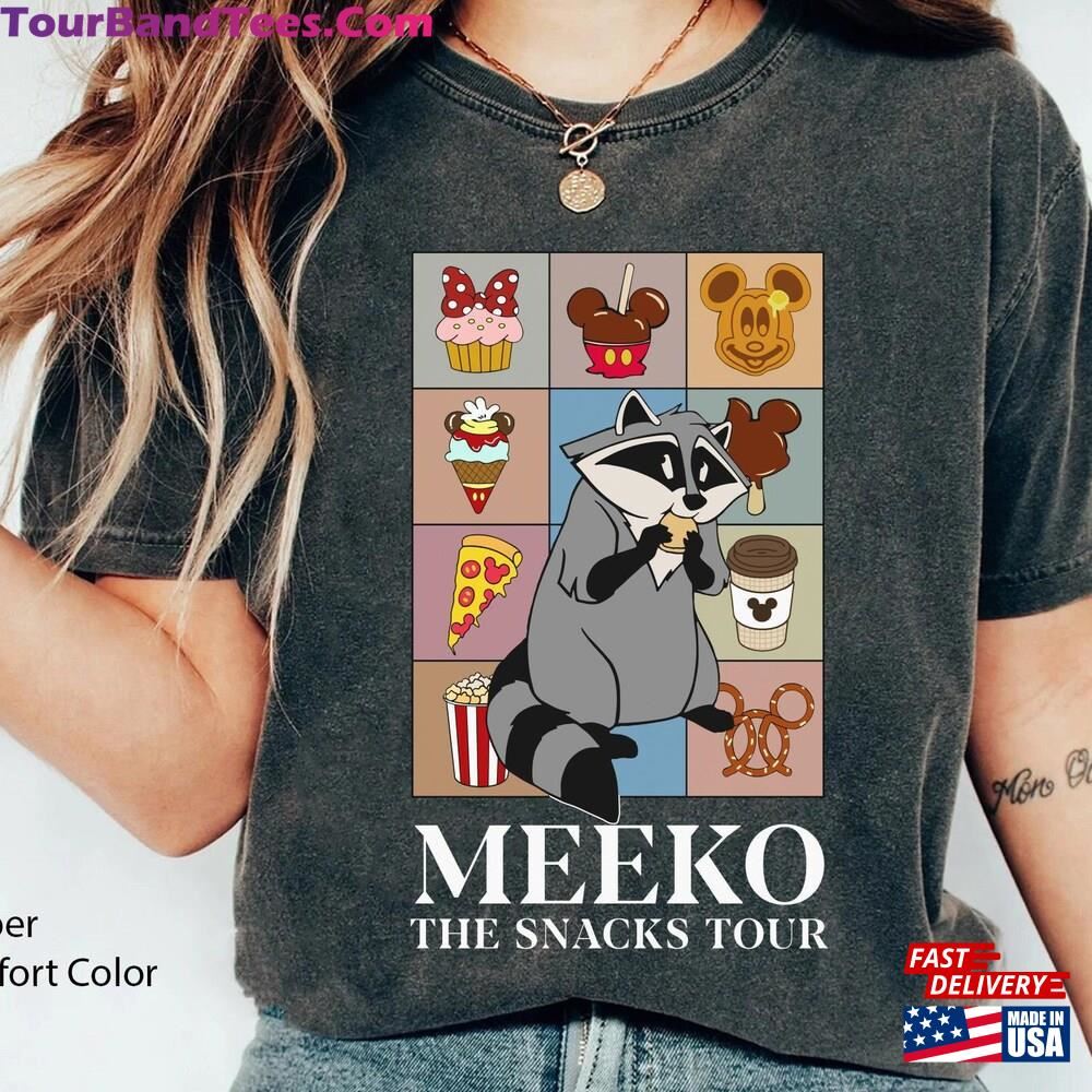 Funny Meeko Raccoon The Snack Tour Comfort Colors T-Shirt Did You Say Pocahontas Shirt Sweatshirt Classic 29Uf096244 – Utopia Fashion