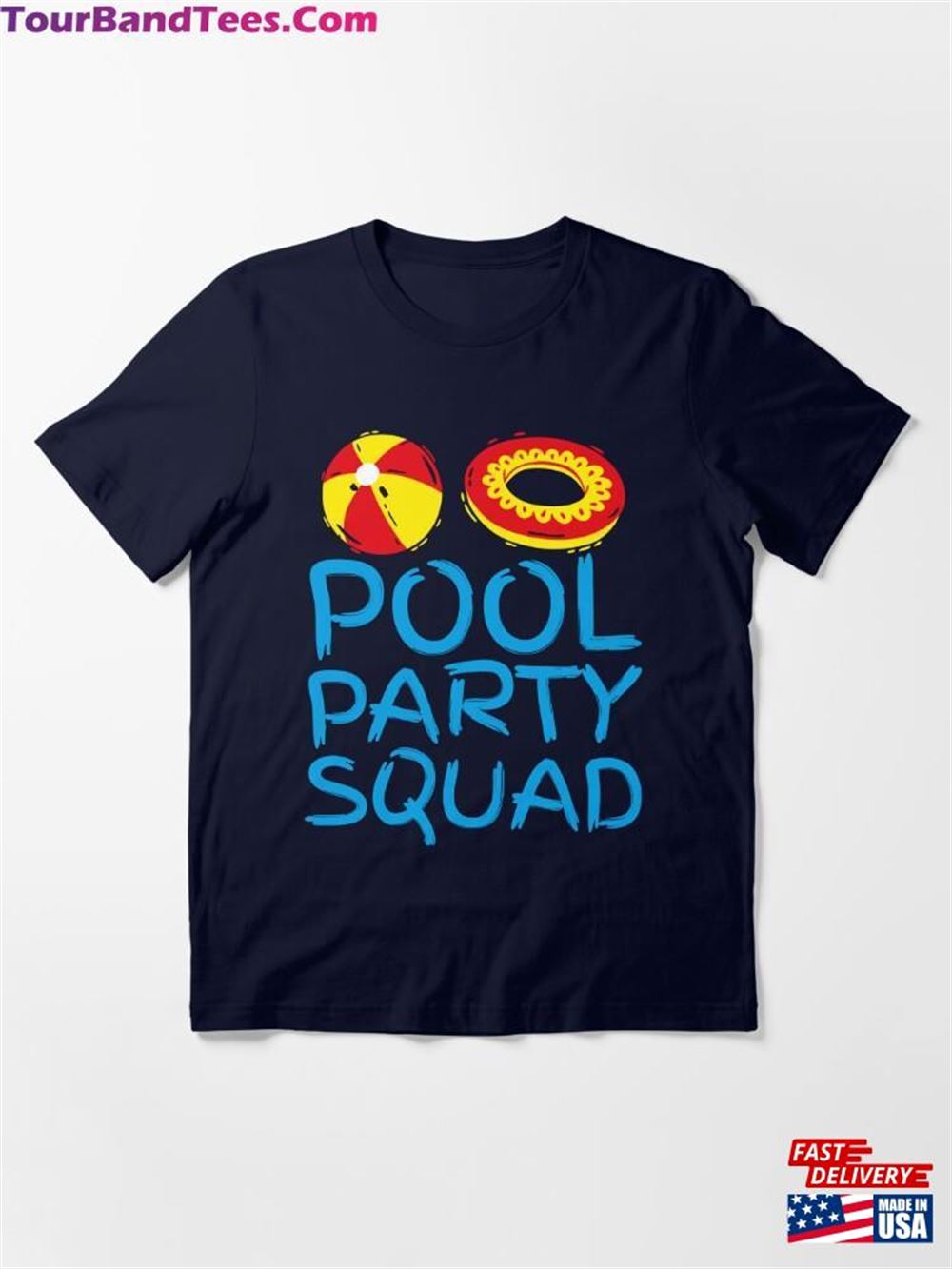 Funny Pool Party Squad Birthday Summer Family Swimming Kids Essential T-Shirt Hoodie Classic 29Uf116817 – Utopia Fashion