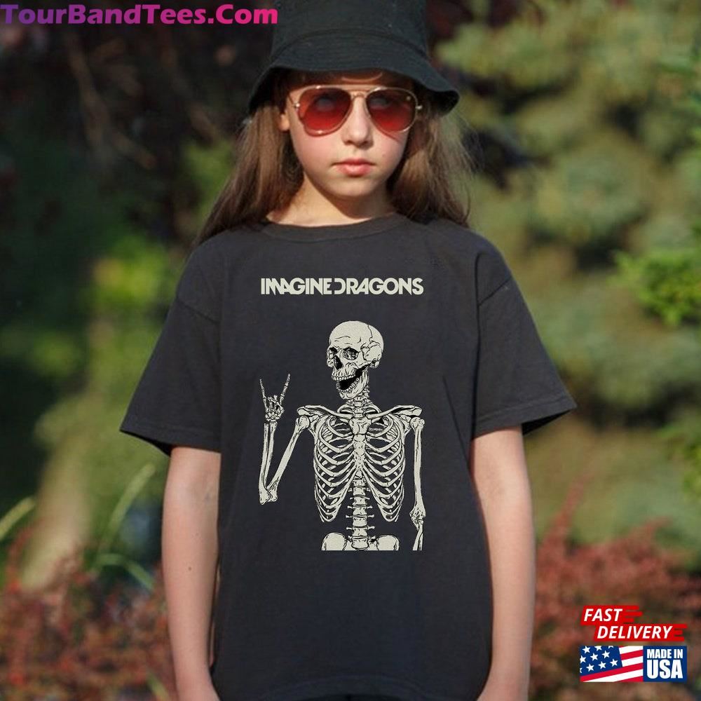 Funny Skeleton Imagine Dragons Shirt T-Shirt Tour Merch Classic Sweatshirt 29Uf101623 – Utopia Fashion