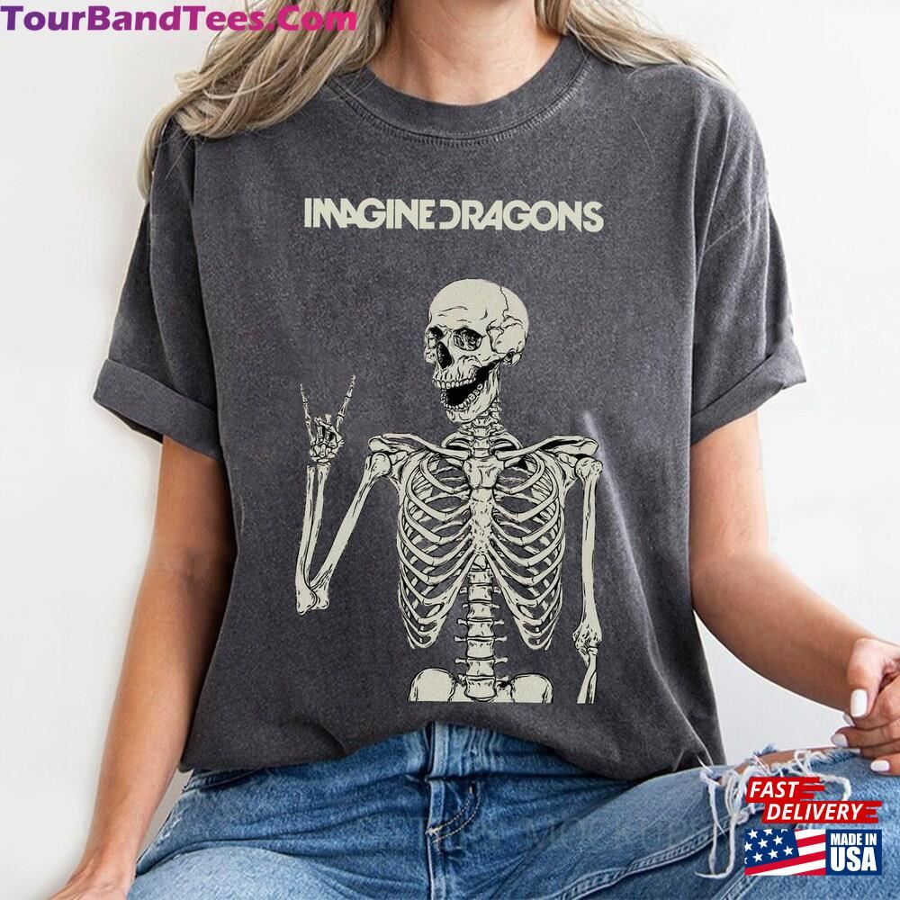 Funny Skeleton Imagine Dragons Shirt T-Shirt Tour Merch Unisex 29Uf100970 – Utopia Fashion