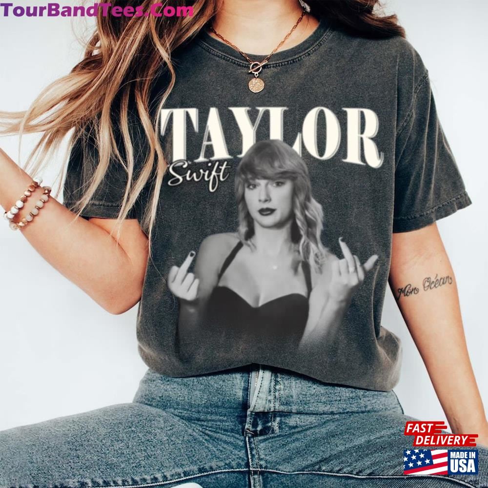 Funny Taylor Middle Finger Shirt Ts New Album Taylors Version Hoodie T-Shirt 29Uf092857 – Utopia Fashion