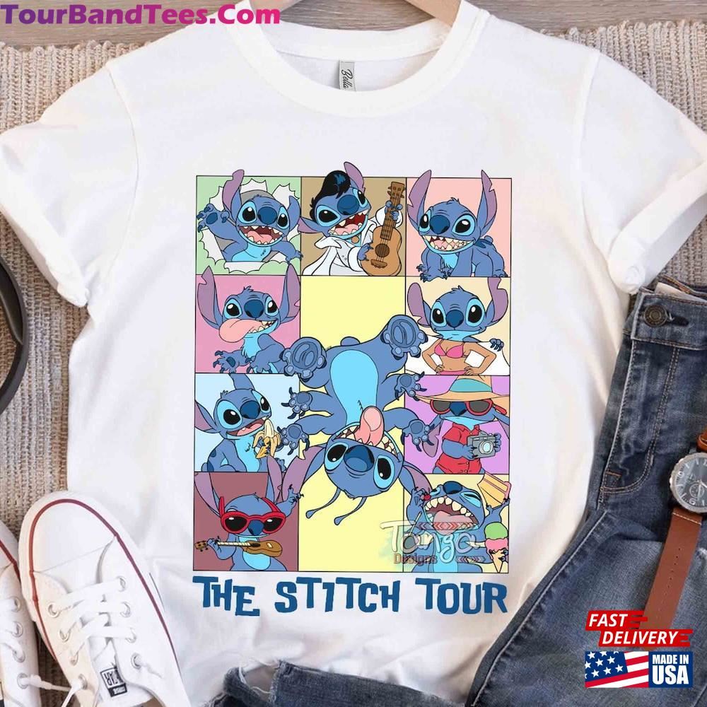 Funny The Stitch Tour T-Shirt Disney Lilo Amp Aloha Matching Tee Unisex Sweatshirt 29Uf097108 – Utopia Fashion