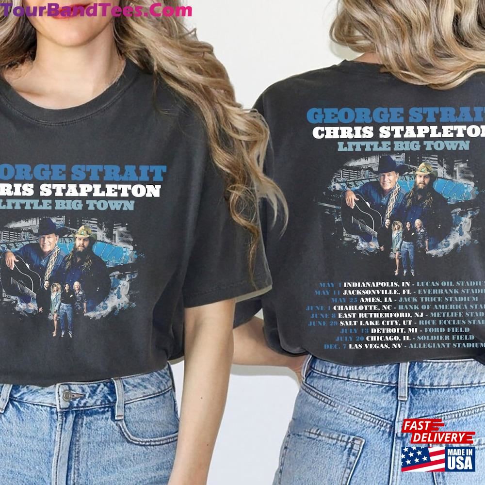 George Strait Amp Chris Stapleton Stadium Shows Comfort Colors T-Shirt Sweatshirt 29Uf097035 – Utopia Fashion