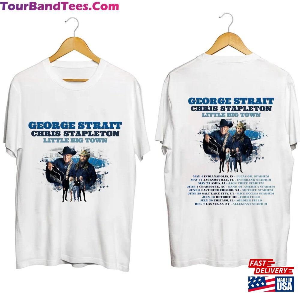 George Strait Amp Chris Stapleton Stadium Shows Shirt And Concert Classic Sweatshirt 29Uf096215 – Utopia Fashion