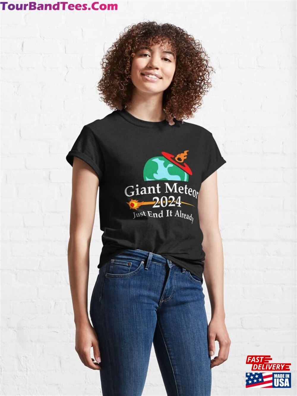 Giant Meteor Just End It Already Classic T-Shirt Sweatshirt 29Uf106351 – Utopia Fashion