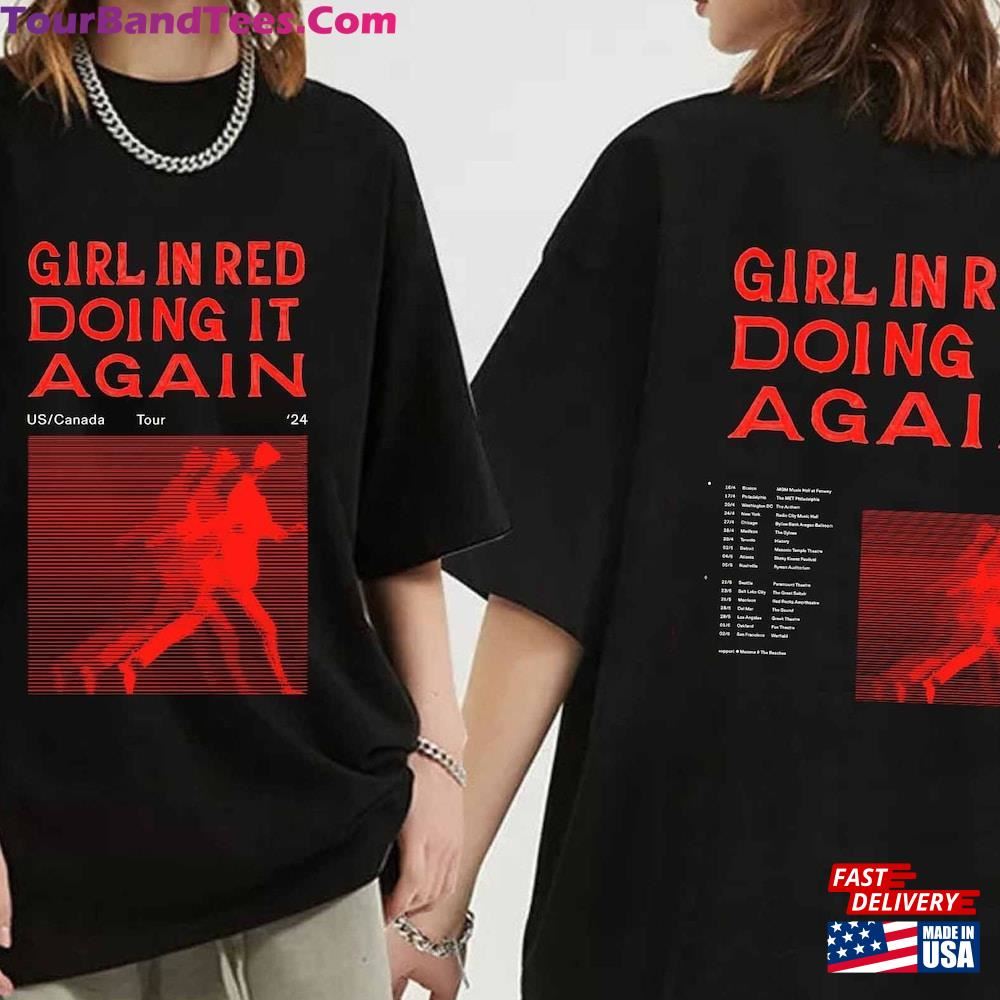 Girl In Red Doing It Again Tour Shirt Fan Concert Hoodie Unisex 29Uf097263 – Utopia Fashion