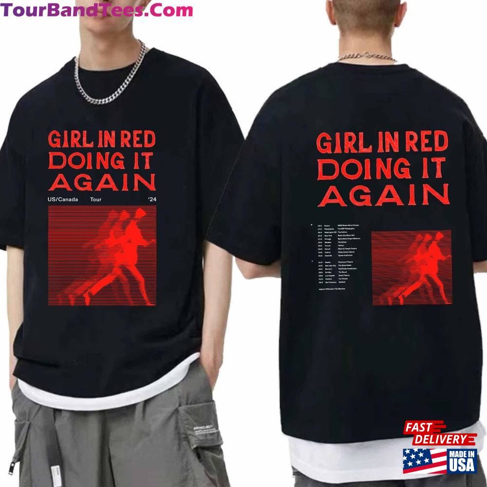 Girl In Red Doing It Again Tour Shirt Fan Concert Unisex T-Shirt 29Uf092680 – Utopia Fashion