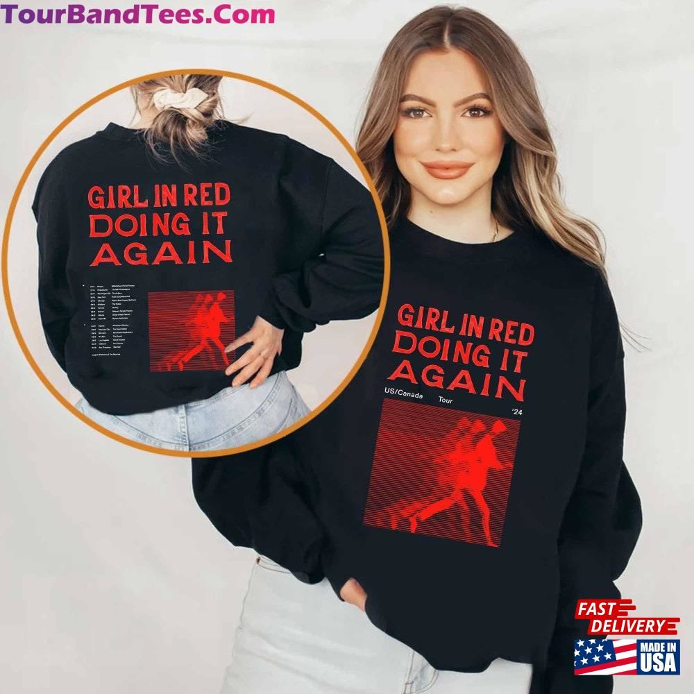 Girl In Red Doing It Again Tour Shirt Fan Concert Unisex T-Shirt 29Uf092680 – Utopia Fashion