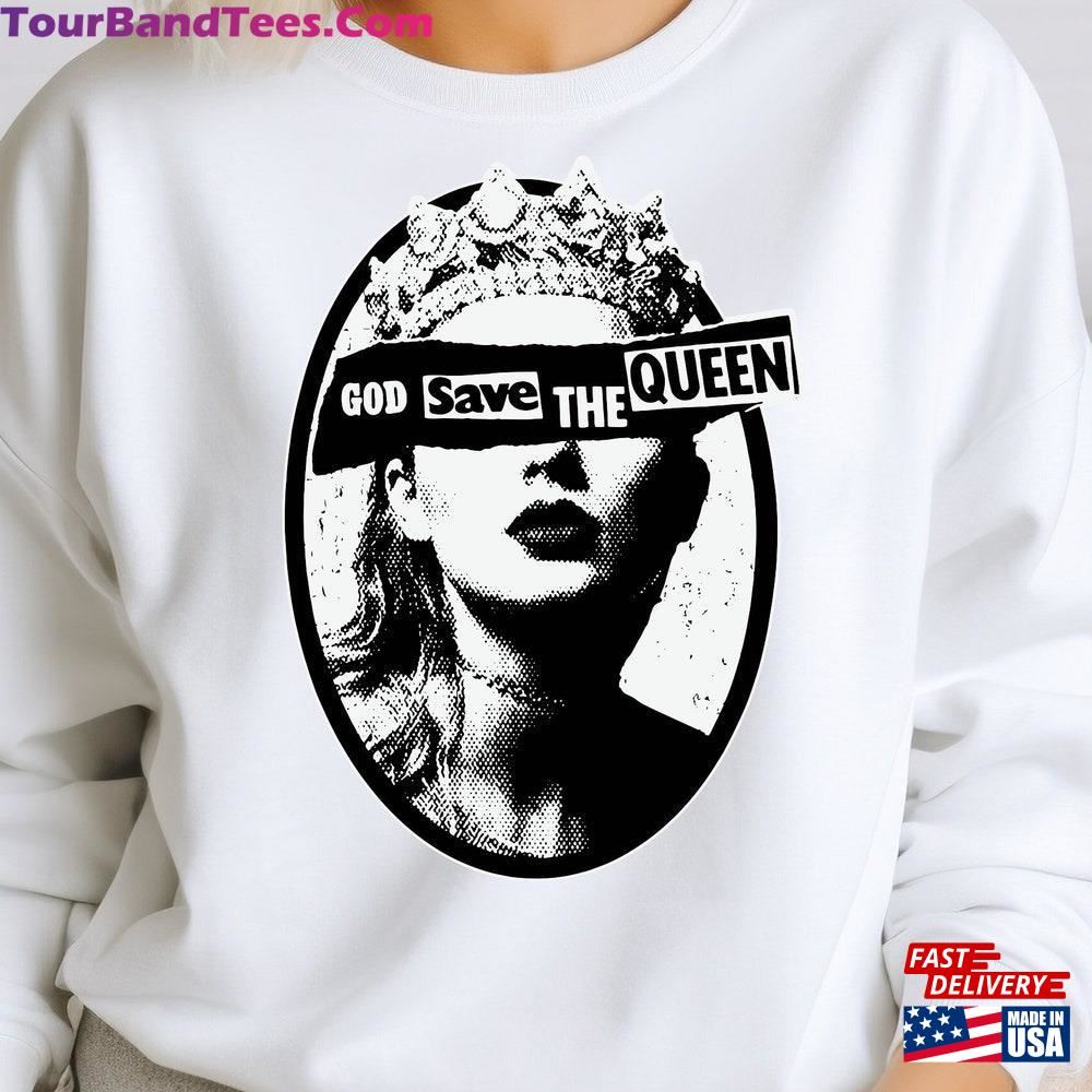 God Save The Queen Shirt Reputation Era Inspired Shirts Eras Tour Sweatshirt Hoodie 29Uf092933 – Utopia Fashion