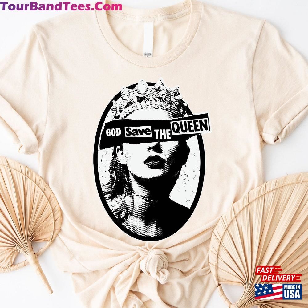 God Save The Queen Shirt Reputation Era Inspired Shirts Eras Tour T-Shirt Classic 29Uf092914 – Utopia Fashion