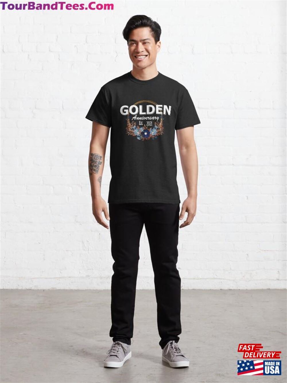 Golden Anniversary Classic T-Shirt Unisex 29Uf116561 – Utopia Fashion