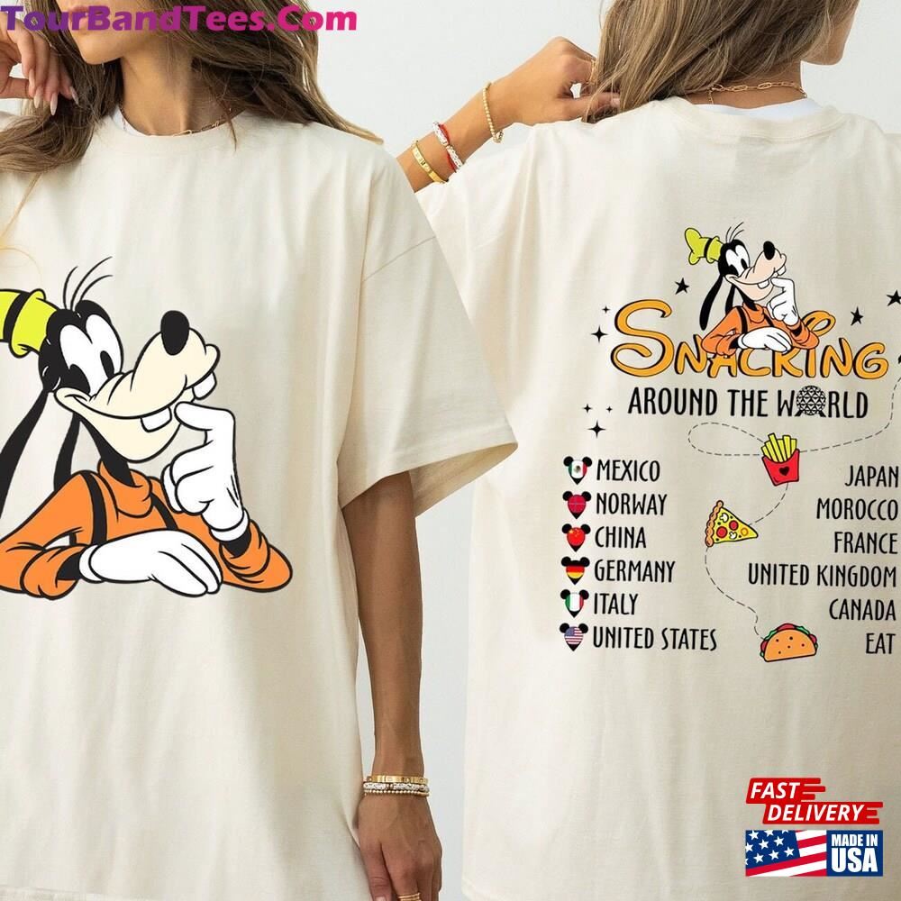 Goofy Dog Snacking Tour Around The World Shirt Disney Trip Disneyworld Unisex Sweatshirt 29Uf097024 – Utopia Fashion