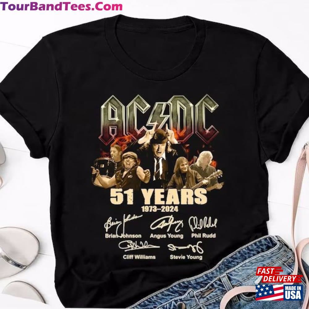 Graphic Years Ac Dc Shirt Unisex Classic 29Uf116190 – Utopia Fashion