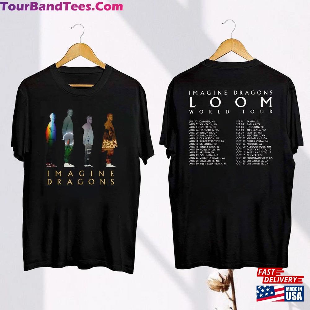 Graphic Imagine Dragons Loom Tour T-Shirt Band Shirt Fan Gift Hoodie Classic 29Uf112607 – Utopia Fashion