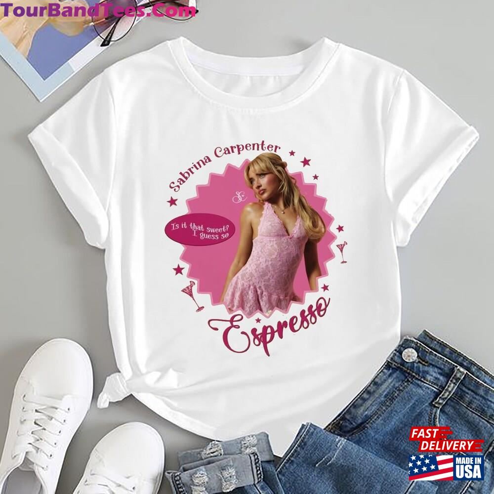 Graphic Sabrina Carpenter Espresso T-Shirt Fan Gift Shirt Tour Hoodie Classic 29Uf097959 – Utopia Fashion