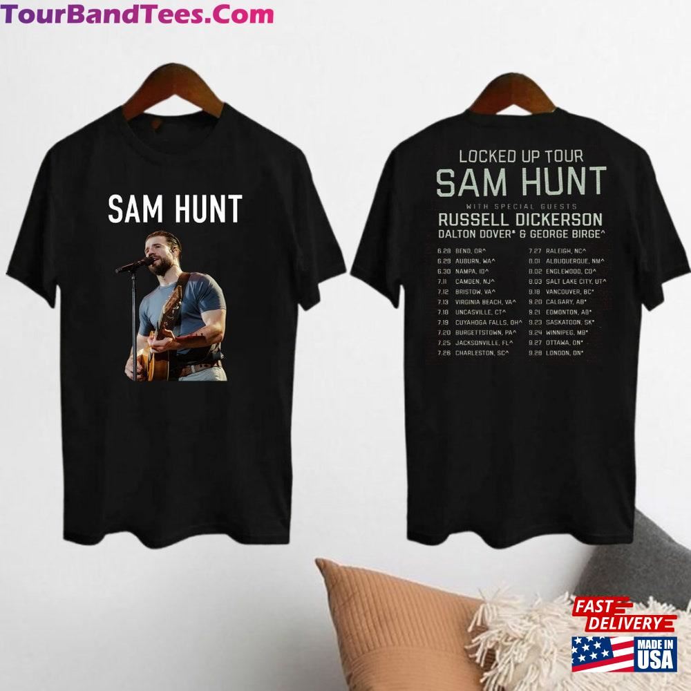 Graphic Sam Hunt Tour T-Shirt Locked Up Shirt Fan Gift Sweatshirt Hoodie 29Uf093180 – Utopia Fashion