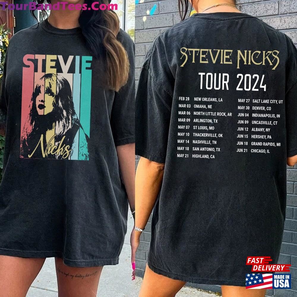 Graphic Stevie Nicks Shirt Music Tour Live On Unisex T-Shirt 29Uf102899 – Utopia Fashion