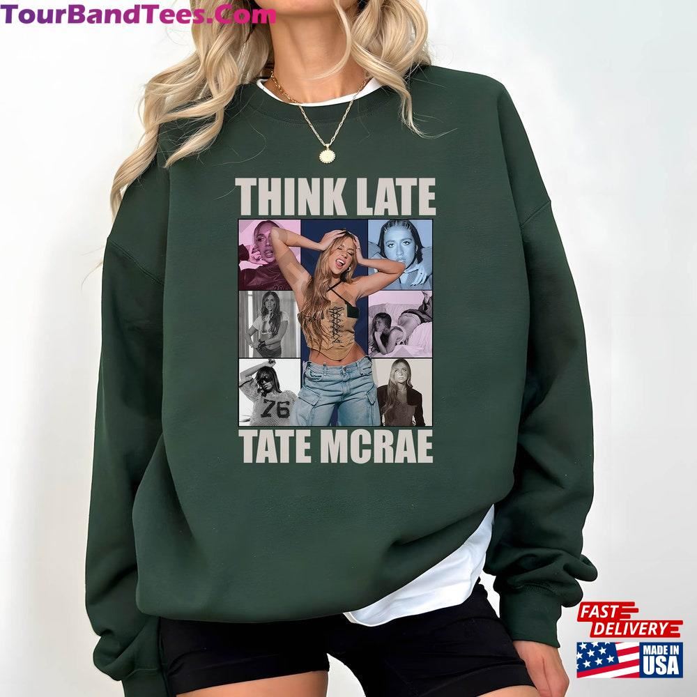 Graphic Tate Mcrae T-Shirt The Think Later World Tour Shirt Fan Gift Unisex Sweatshirt 29Uf106975 – Utopia Fashion