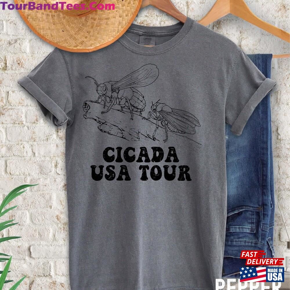 Great Cicada Comeback Tour Insect Invasion Retro Entomology Fest Broods Xix Hoodie Classic 29Uf111946 – Utopia Fashion