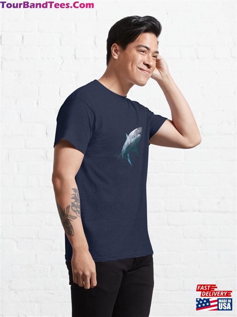 Great White Shark Classic T-Shirt Unisex 29Uf117733 – Utopia Fashion