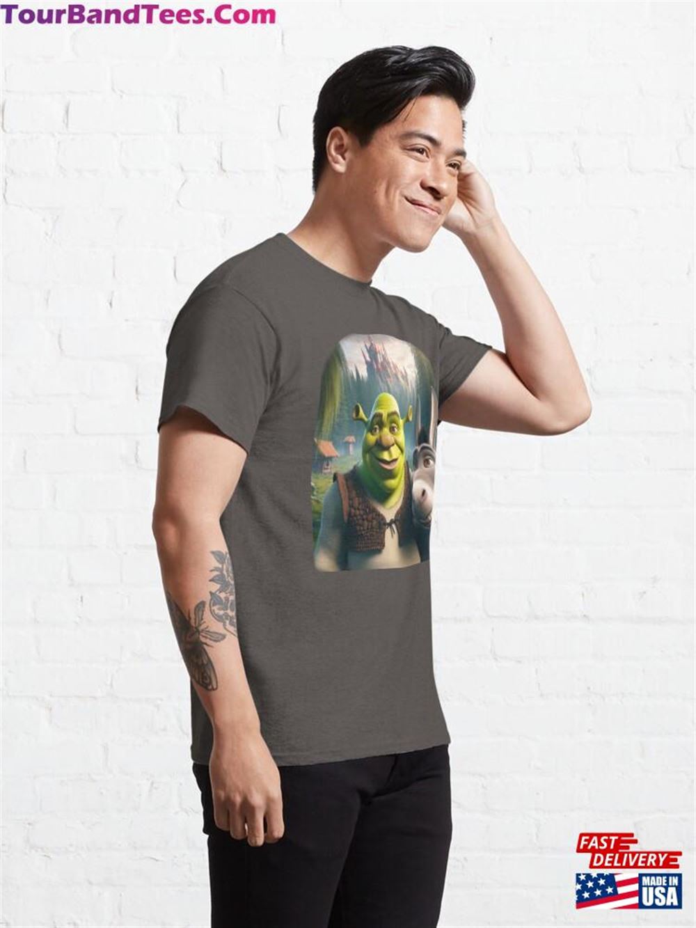 Green Man Classic T-Shirt Unisex 29Uf116506 – Utopia Fashion