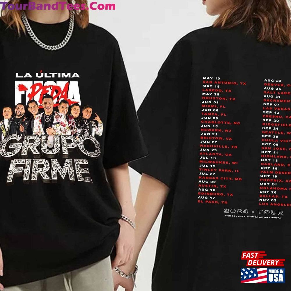 Grupo Firme La Ultima Peda Tour Shirt Band Fan Classic Hoodie 29Uf096851 – Utopia Fashion