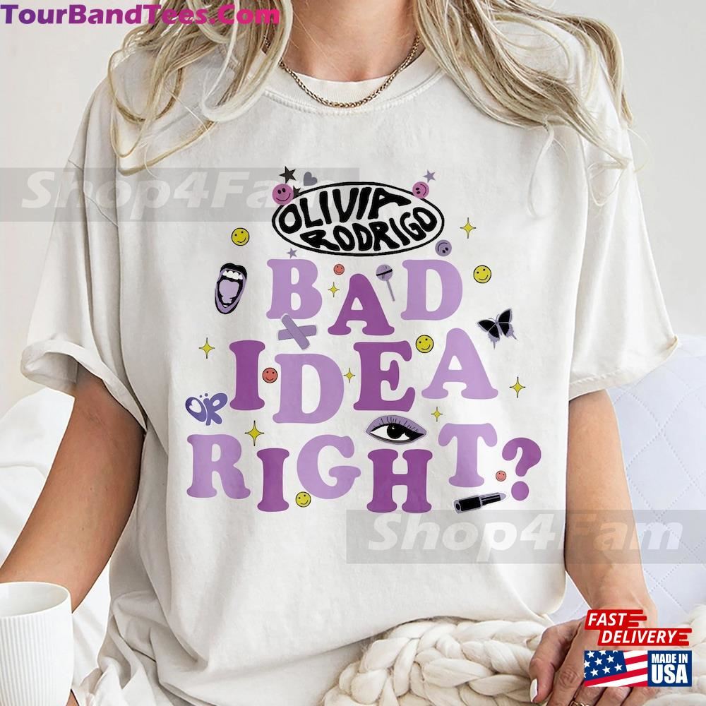 Guts World Tour Shirt Olivia Rodrigo Bad Idea Right Unisex Sweatshirt 29Uf097378 – Utopia Fashion