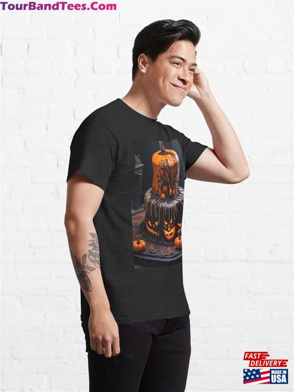 Halloween Night With Worry Classic T-Shirt Unisex 29Uf098059 – Utopia Fashion