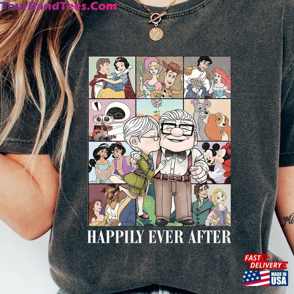 Happily Ever After The Couple Tour Shirt Carl And Ellie T-Shirt Sweatshirt Classic 29Uf097872 – Utopia Fashion