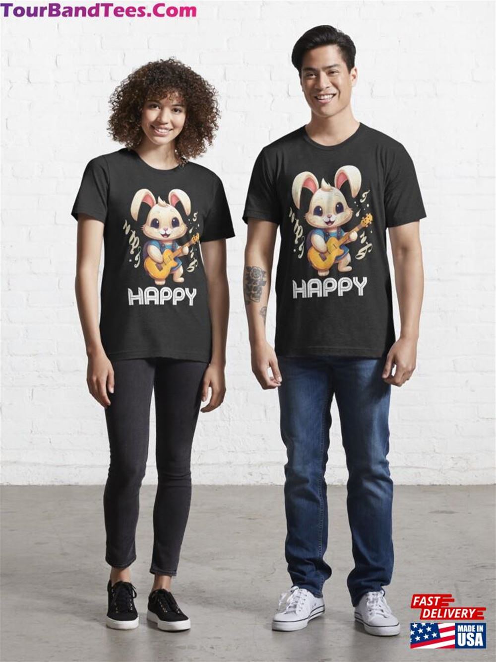 Happy Bunny Essential T-Shirt Unisex 29Uf111878 – Utopia Fashion