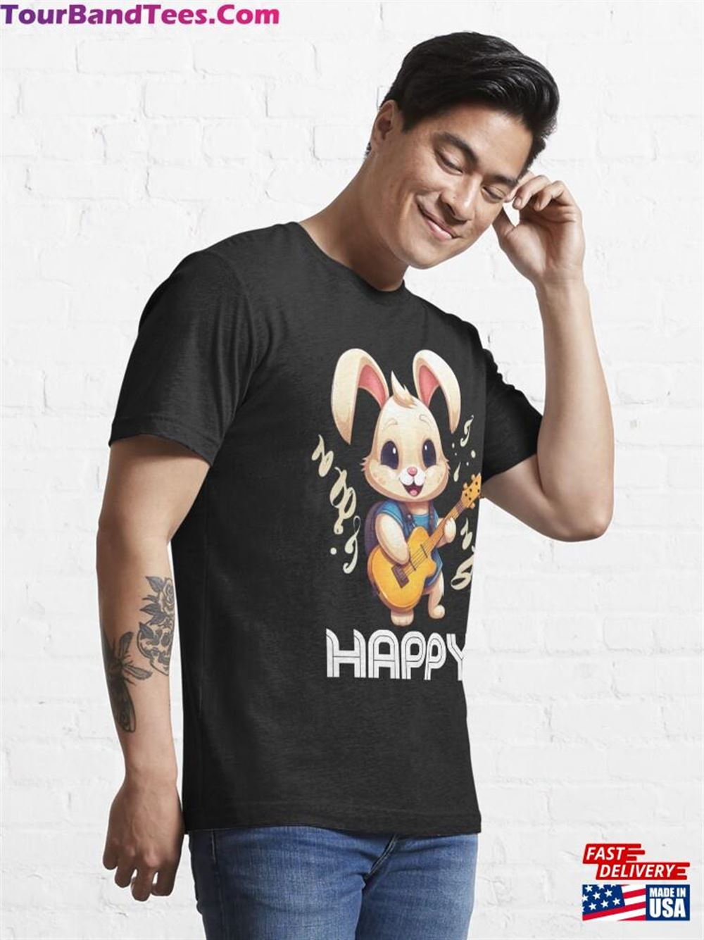 Happy Bunny Essential T-Shirt Unisex 29Uf111878 – Utopia Fashion