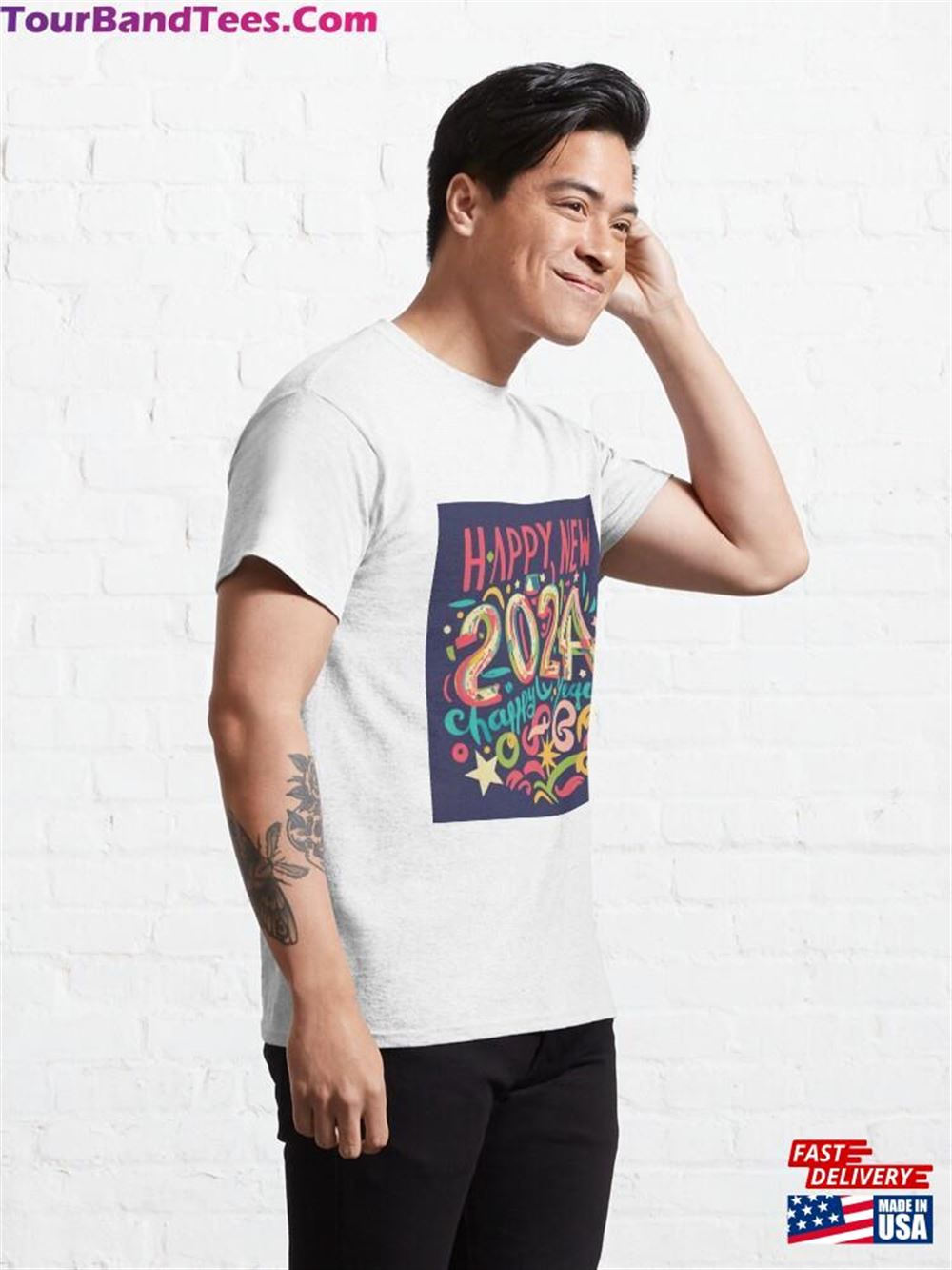 Happy New Year Classic T-Shirt Sweatshirt Unisex 29Uf116576 – Utopia Fashion