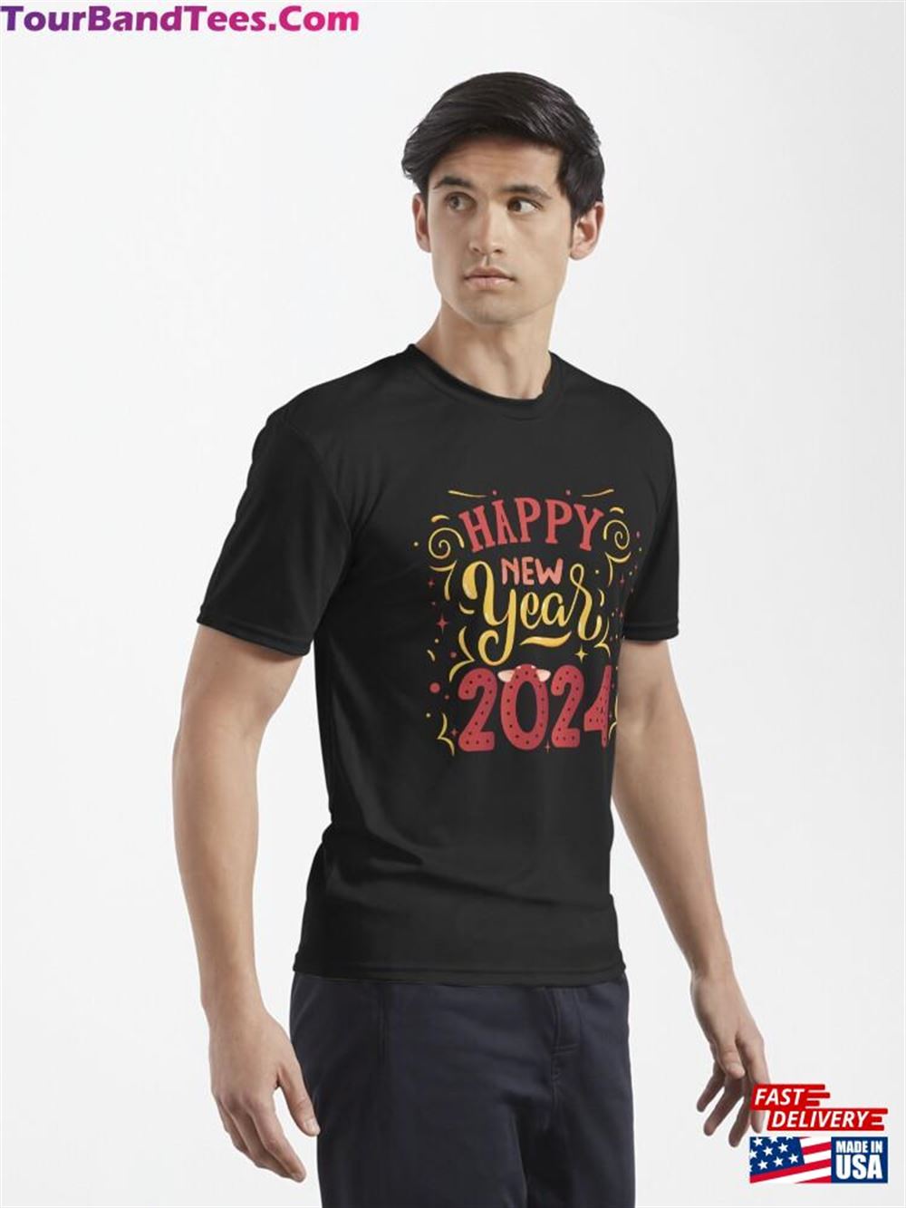 Happy New Year Active T-Shirt Unisex 29Uf117778 – Utopia Fashion