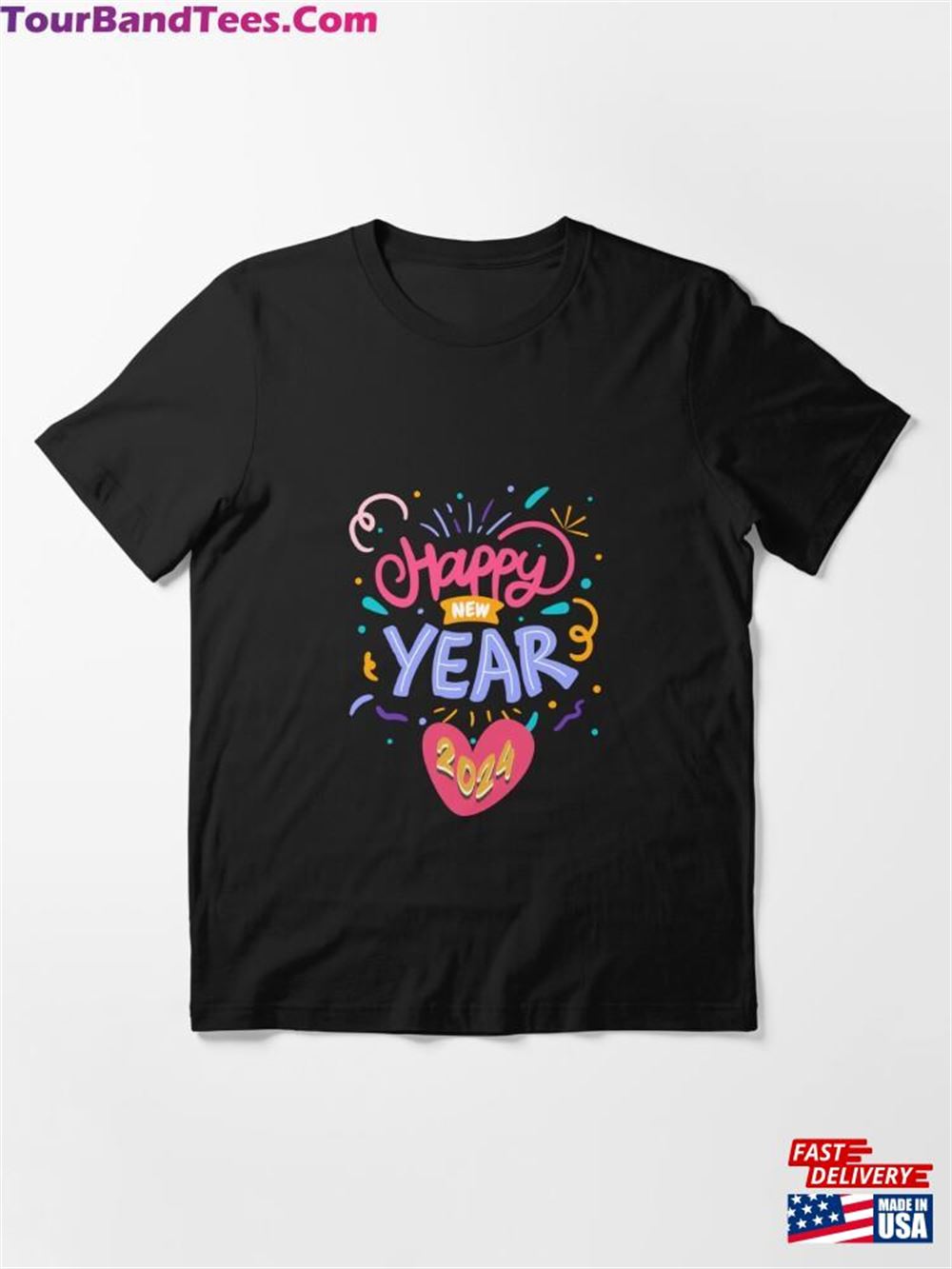 Happy New Year Essential T-Shirt Hoodie Unisex 29Uf116637 – Utopia Fashion