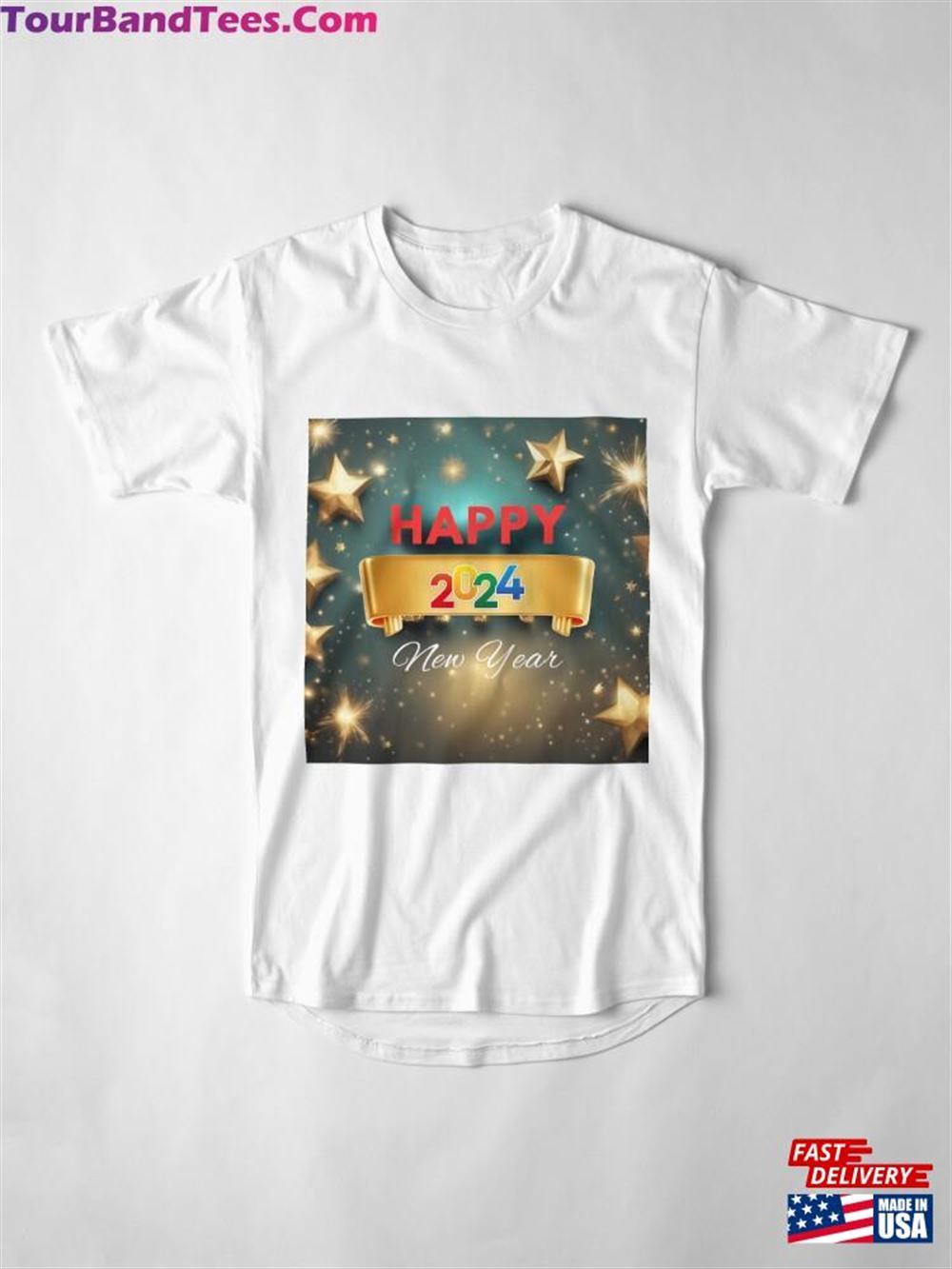 Happy New Year Long T-Shirt Classic 29Uf102220 – Utopia Fashion