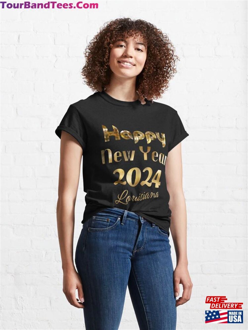 Happy New Year Louisiana Classic T-Shirt 29Uf102401 – Utopia Fashion