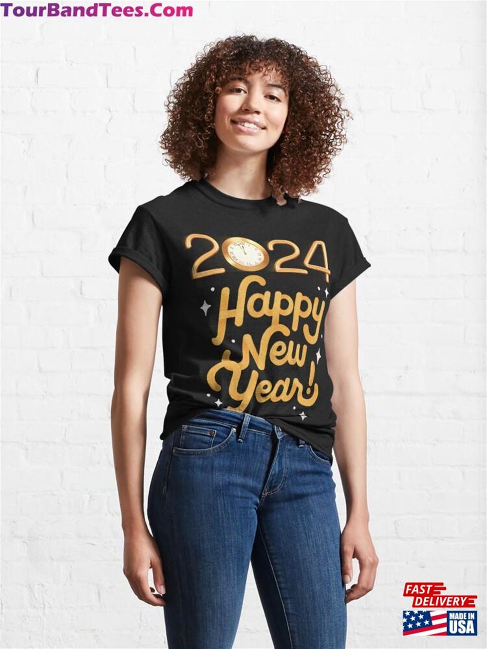 Happy New Year T-Shirt Christmas Perfect Gift Classic Sweatshirt 29Uf116285 – Utopia Fashion