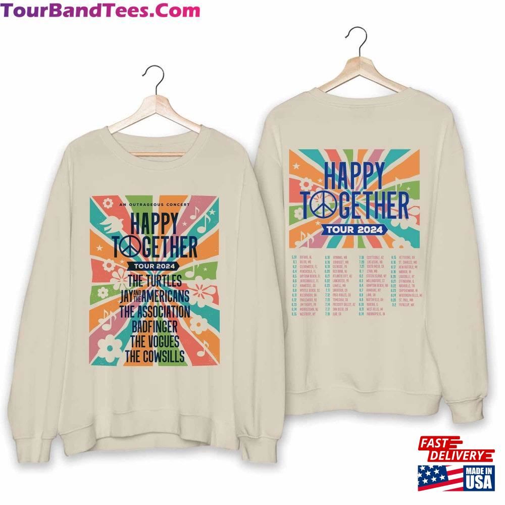 Happy Together Tour Shirt Concert Unisex Hoodie 29Uf096860 – Utopia Fashion