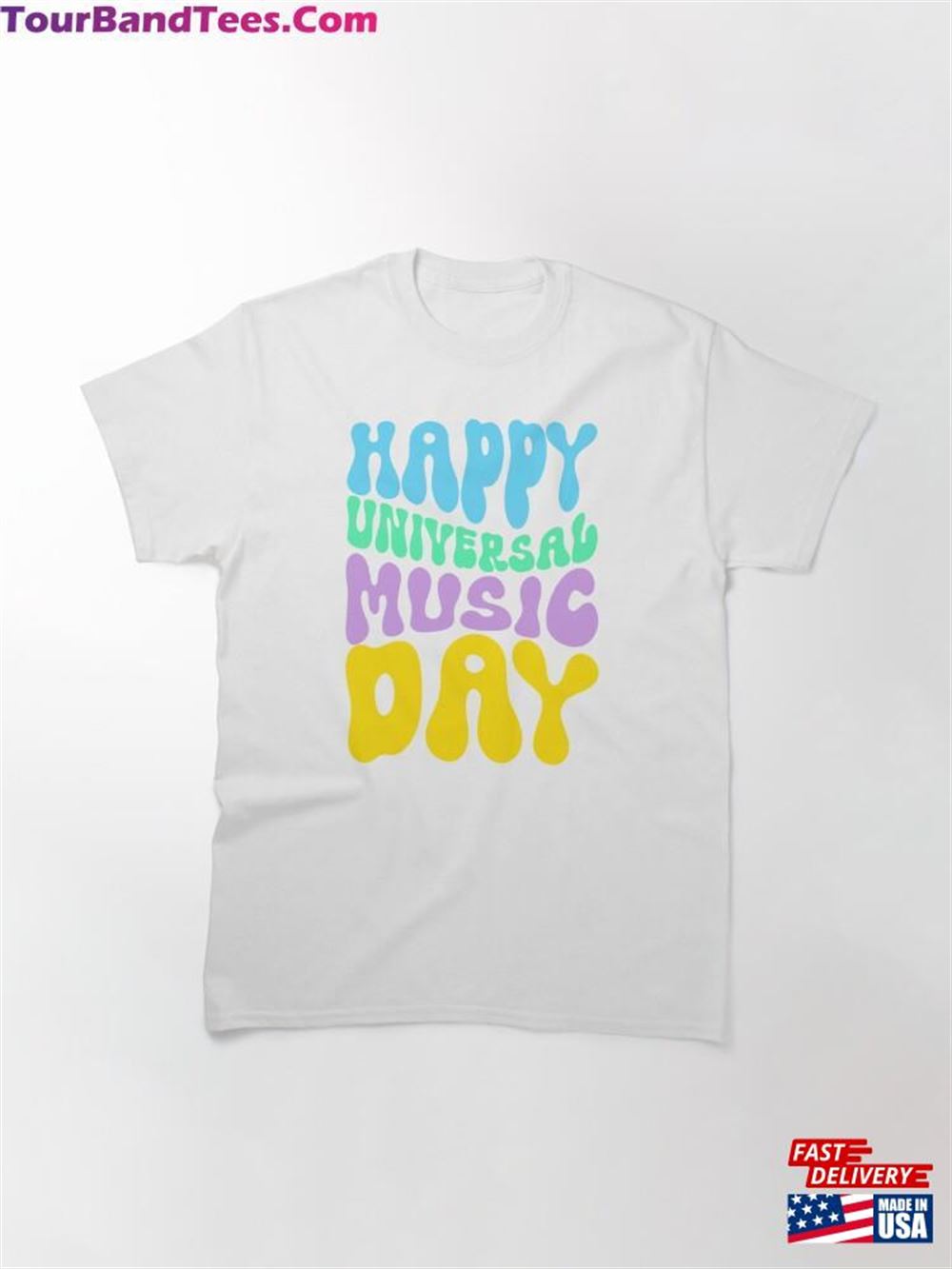 Happy Universal Music Day Classic T-Shirt Hoodie Sweatshirt 29Uf097542 – Utopia Fashion