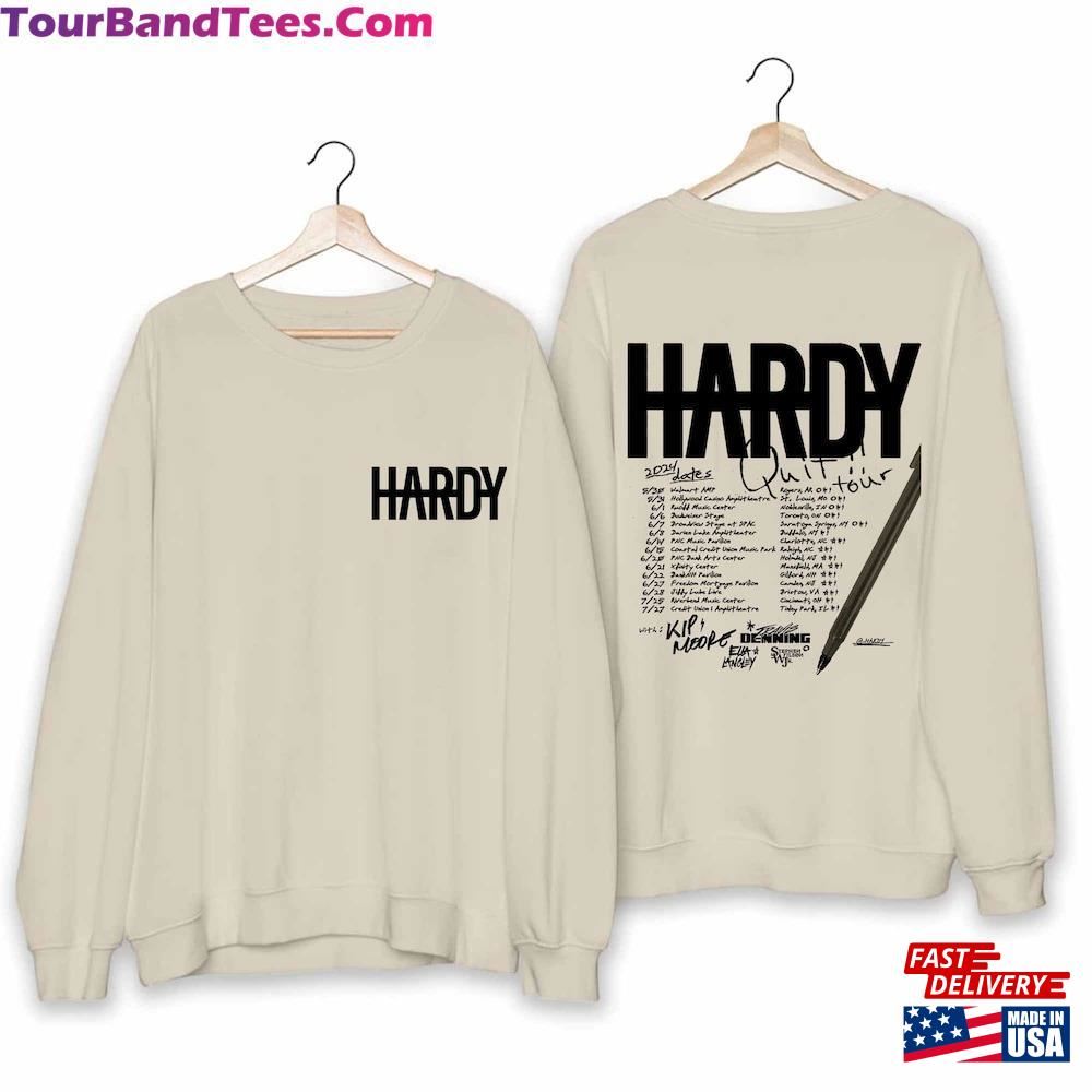 Hardy Quit Tour Shirt Fan Concert Classic Sweatshirt 29Uf092203 – Utopia Fashion