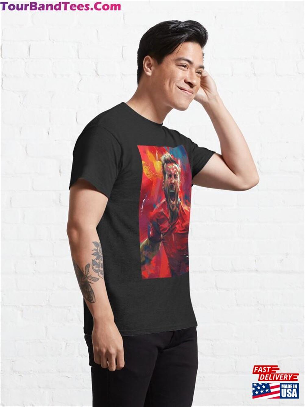 Harry Kane Colorpainting Art Classic T-Shirt Hoodie 29Uf106455 – Utopia Fashion