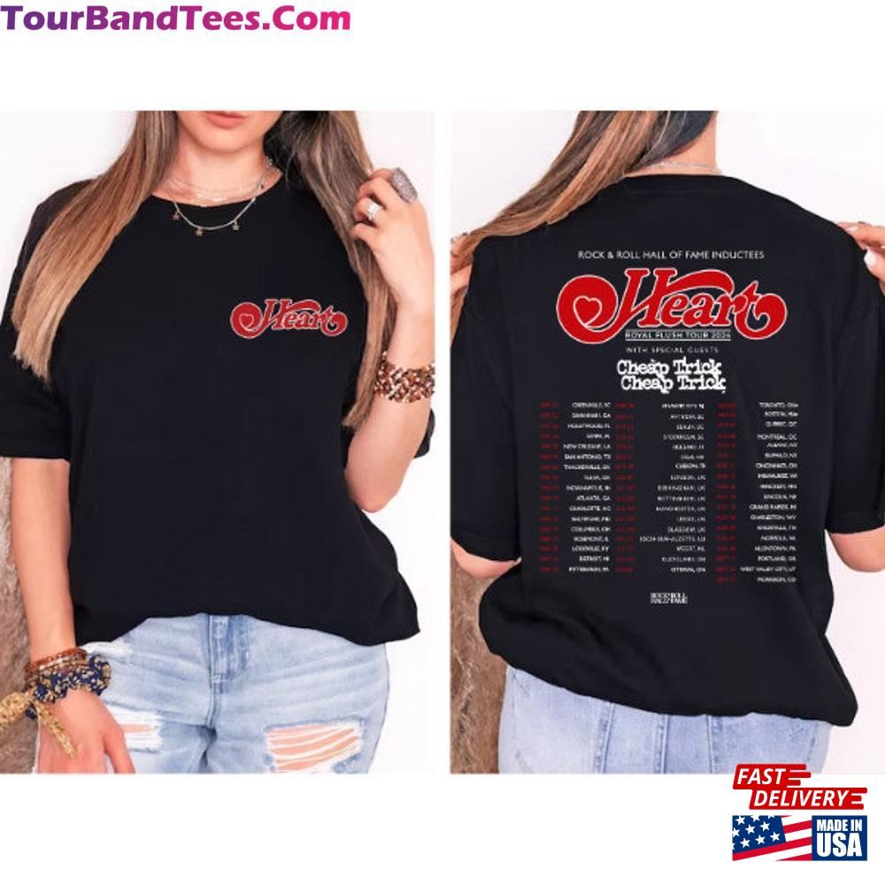 Heart Tour Shirt Rock Band Royal Flush Fan Unisex Classic 29Uf092050 – Utopia Fashion